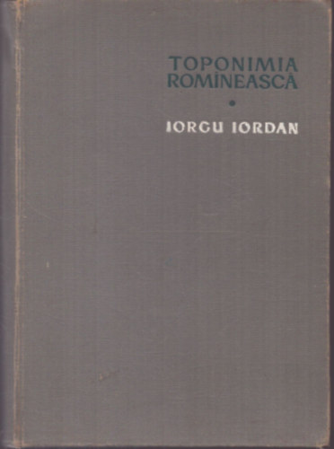 Toponimia Rom�neasc�