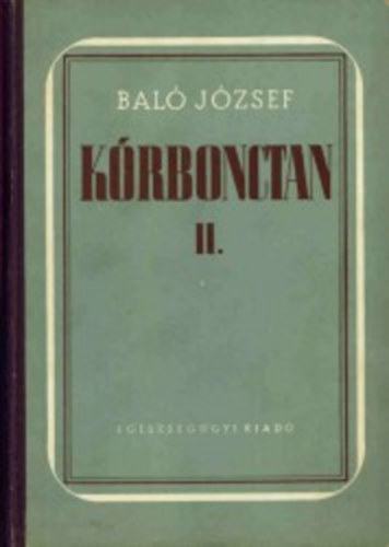 Bal� J�zsef dr. - K�rbonctan II.