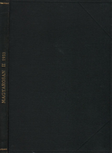 Magyarosan (Nyelvmvel folyirat)- 1933/1-10. (teljes vfolyam, egybektve)