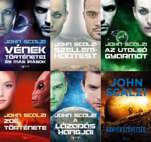 John Scalzi - V�nek h�bor�ja sorozat 0., 2., 3., 4., 5., 6. r�sz: 0. r�sz: V�nek t�rt�netei �s m�s �r�sok + 2. r�sz: Szellemhadtest + 3. r�sz: Az utols� gyarmat + 4. r�sz: Zo� t�rt�nete + 5. r�sz: A l�zad�s hangjai + 6. r�sz: �rny�ksz�