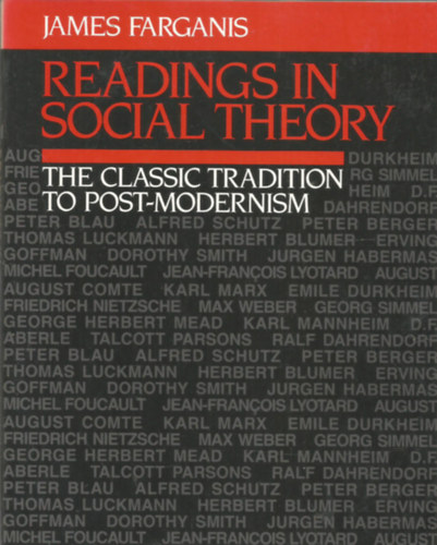 James Farganis - Readings in social theory