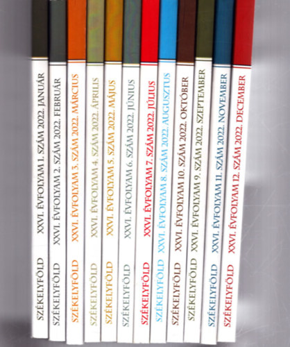 Sz�kelyf�ld XXVI. �vfolyam 2022. 1-12. sz�m (teljes)