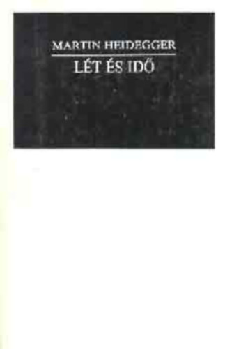 Martin Heidegger - L�t �s id�