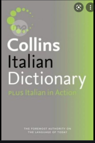 Collins Italian dictionary Plus Italian in Action