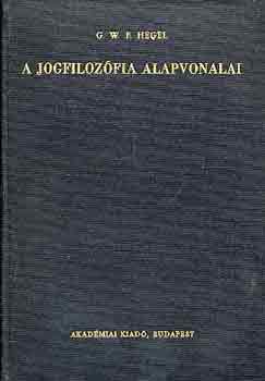 A jogfilozfia alapvonalai