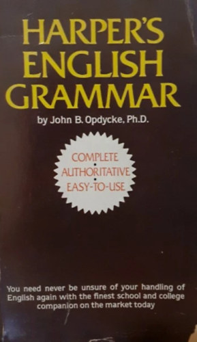 John B. Opdycke - Harper's English Grammar