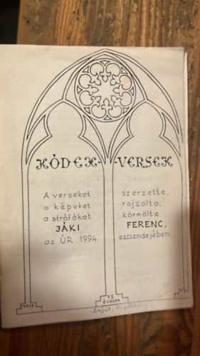 J�ki Ferenc - K�dex versek