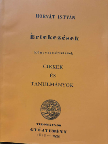 rtekezsek: Knyvesmertetsek - Cikkek s tanulmnyok - reprint