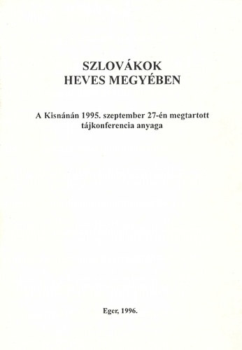 Szlovkok Heves megyben