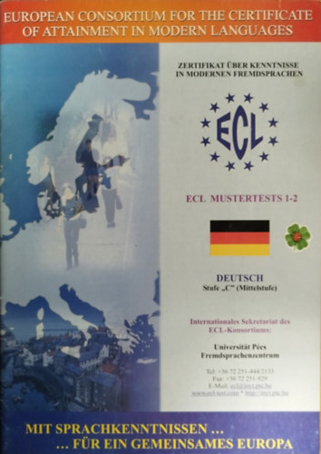Ecl Mustertests 1-2 Deutsch Stufe C Mit Cd