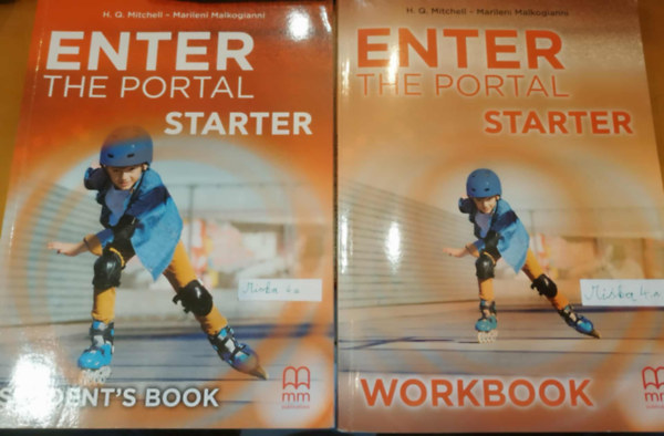 2 db Enter the Portal Starter: Student's Book + Workbook