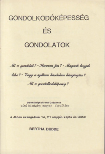 Gondolkodkpessg s gondolatok