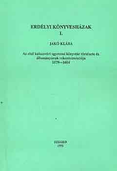 Erd�lyi k�nyvesh�zak I-II.