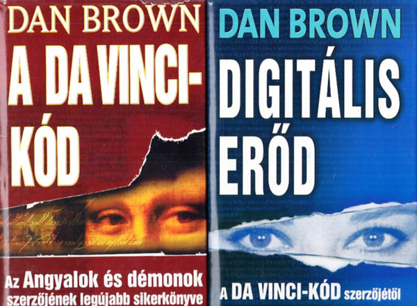 Dan Brown - A Da Vinci-kd + Digitlis erd (2 m)