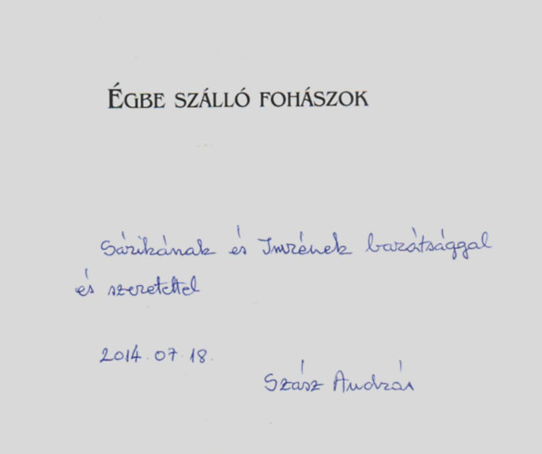 gbe szll fohszok. Kiskunflegyhzi Imk s nekek-Egykor s Ma. -Dediklt.