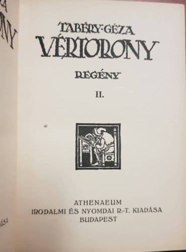 V�rtorony II. k�tet
