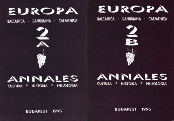 Europa - Balcanica-Danubiana-Carpathica 2/A - 2/B