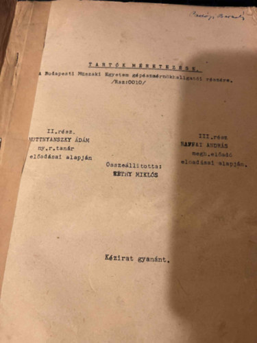 Tart�k m�retez�se