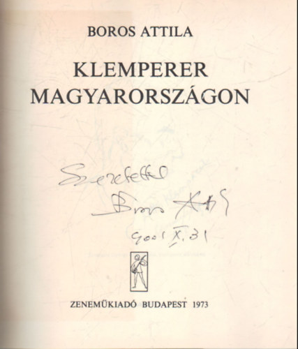 Klemperer Magyarorszgon