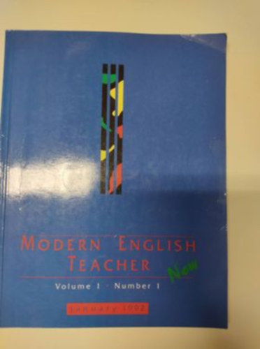 New Modern English Teacher - Volume 1 o Number 1 (January 1992)