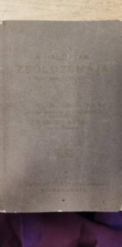 A halottak zsolozsmja