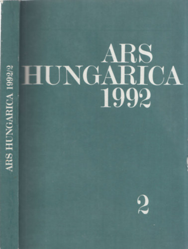 Ars Hungarica 1992/2