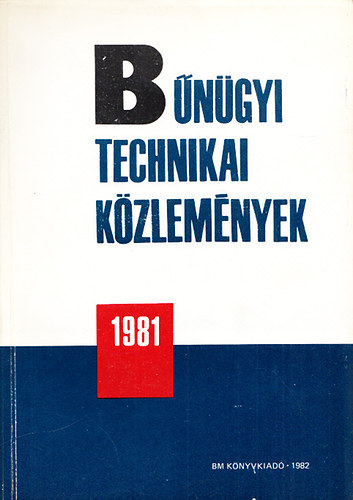 Bngyi technikai kzlemnyek 1981
