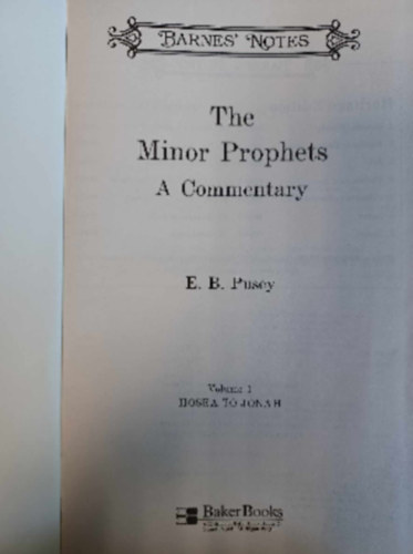 The Minor Prophets A Commentary