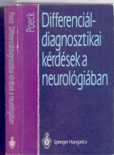 Differenci�ldiagnosztikai k�rd�sek a neurol�gi�ban (Springer Hungarica)