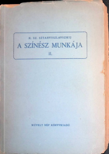 A sz�n�sz munk�ja II.