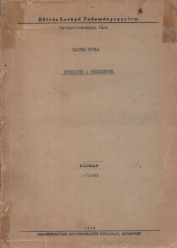 Bevezet�s a r�g�szetbe