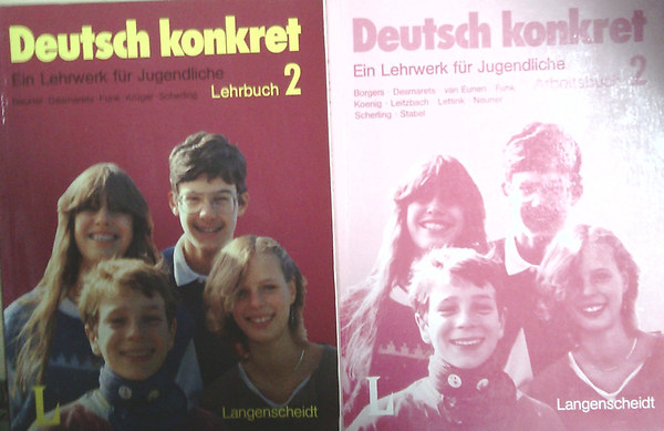 Neuner-Desmarets-Funk-Krger - Deutsch konkret 2. - Lehrbuch + Arbeitsbuch