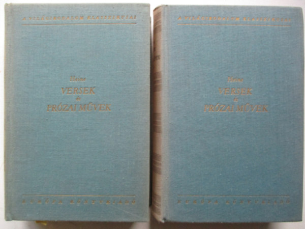 Versek �s pr�zai m�vek I-II.