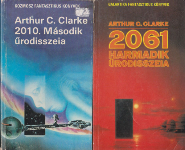 2010. Msodik rodisszeia + 2061 Harmadik rodisszeia (2 db)