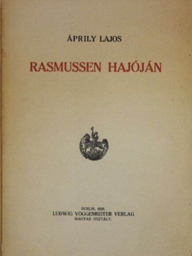 prily Lajos - Rasmussen hajjn