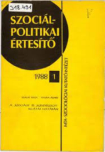 Szocilpolitikai rtest 1988/1