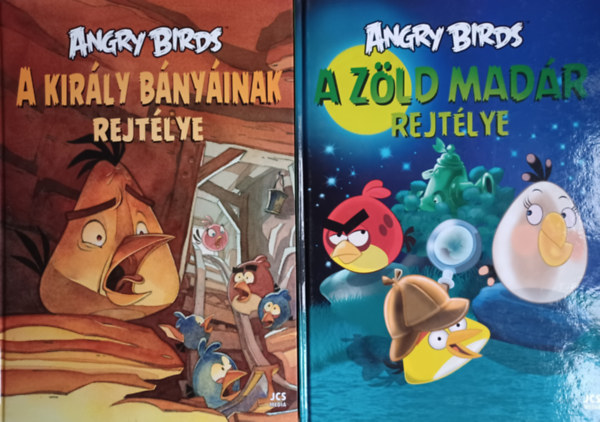 Tapani Bagge - 2 db  Angry Birds knyv:  A kirly bnyinak rejtlye + A zld madr rejtlye