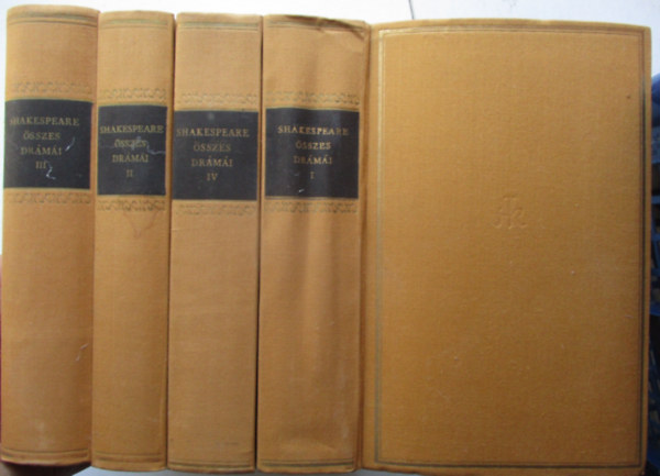 Shakespeare sszes drmi I-IV. (Helikon Klasszikusok)