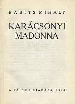Kar�csonyi Madonna