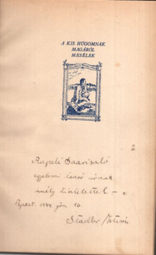 A kis hgomnak magrl meslek (dediklt)