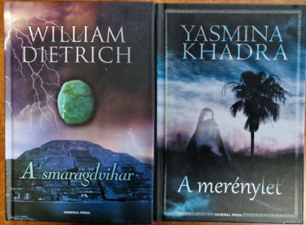 William Dietrich Yasmina Khadra - 2db k�nyv:A smaragdvihar+A mer�nylet
