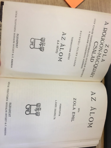 Az �lom (A Rougon-Macquart csal�d XVI.)