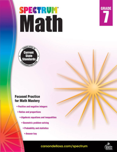 Spectrum Math, Grade 7 (Spectrum Matematika, 7. osztly)