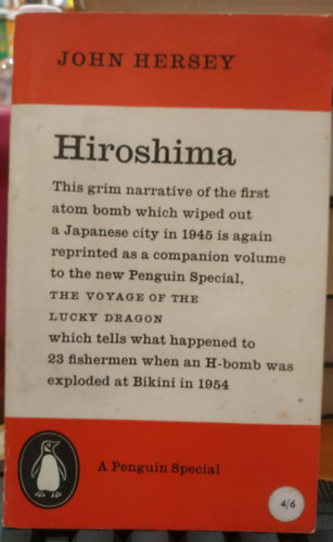 Hiroshima, angol nyelv (A Penguin Special si73)
