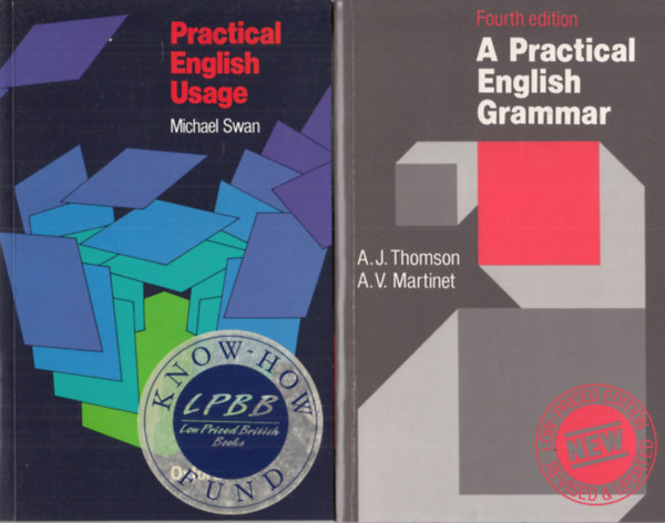 A Practical English Grammar - Fourth edition (A. J. Thomson, A. V. Marinet) + Practical English Usage (Michael Swan) (2 m)