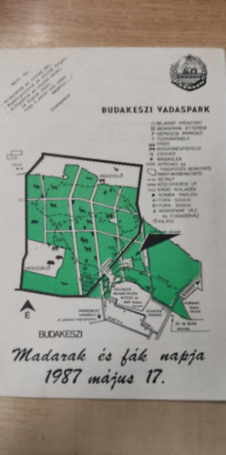Budakeszi vadaspark - Madarak �s f�k napja - 1987 m�jus 17 programf�zet