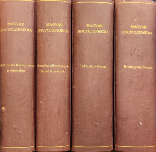 Dr. Laubhaimer Ferenc Trk Jnos  (szerk.) - Egyetemes Magyar Encyclopaedia I-XIII. ( 4 ktetben )