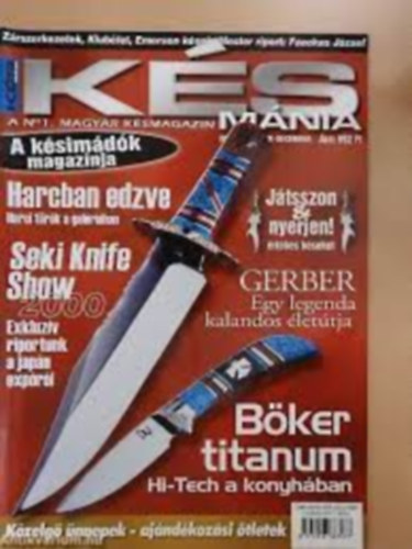 Horvth Mikls - Ksmnia Magazin 2000. november-december