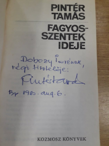 Fagyosszentek ideje