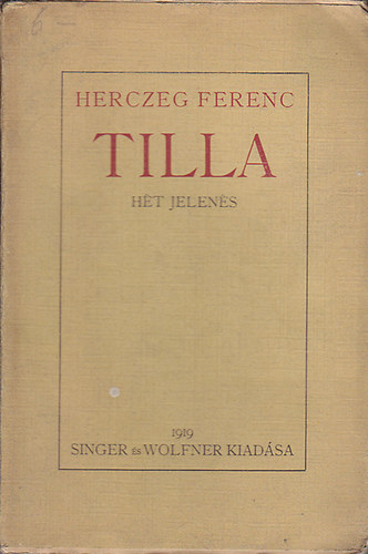 Tilla-h�t jelen�s